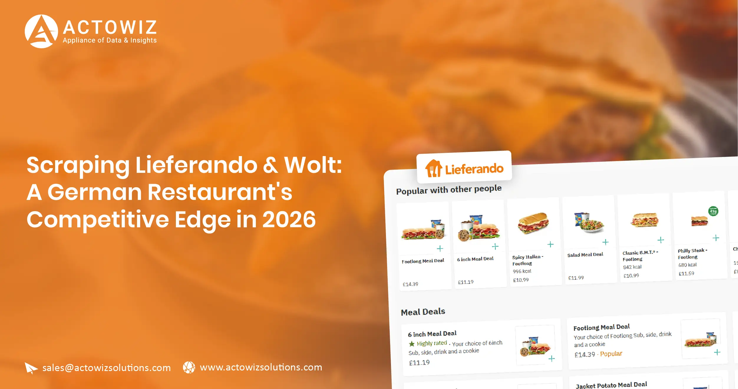 Scraping Lieferando & Wolt: A German Restaurant's Competitive Edge in 2026